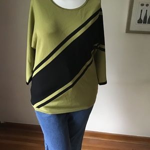 Windsmoor green and black sweater